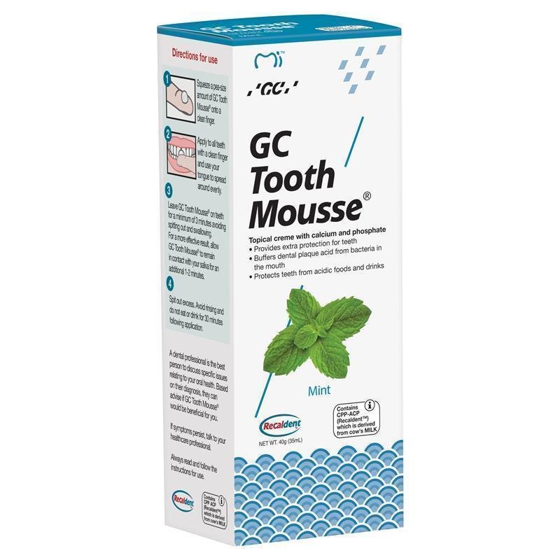 GC 护牙素/牙齿慕斯 薄荷味 40g