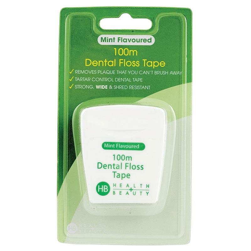 Health & Beauty 薄荷味牙线 100米