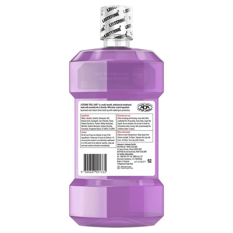 Listerine 李施德林 全效护理漱口水 750ml