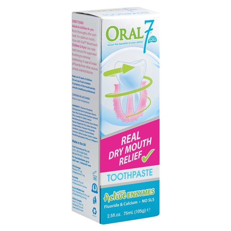 Oral7 口干牙膏 75ml