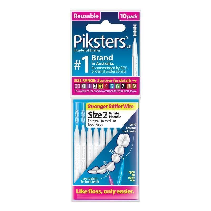 Piksters 齿间刷 2号 白色 10支