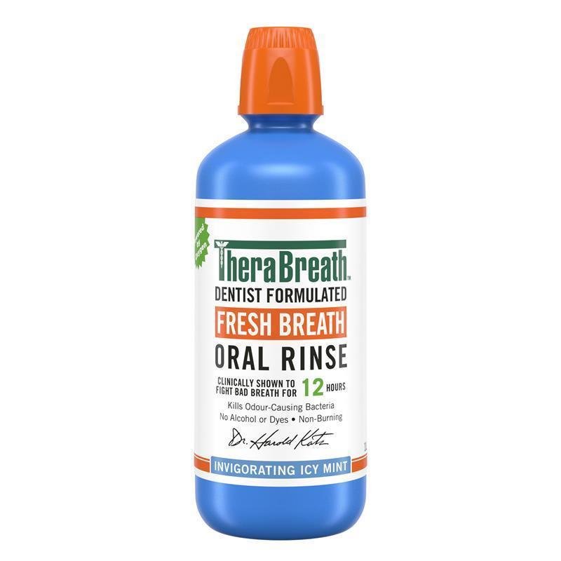Therabreath 冰爽薄荷漱口水 1L