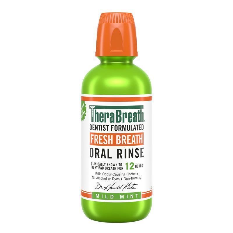 Therabreath 温和薄荷漱口水 473ml