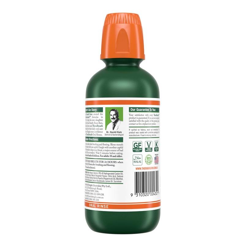 Therabreath 雨林薄荷漱口水 473ml