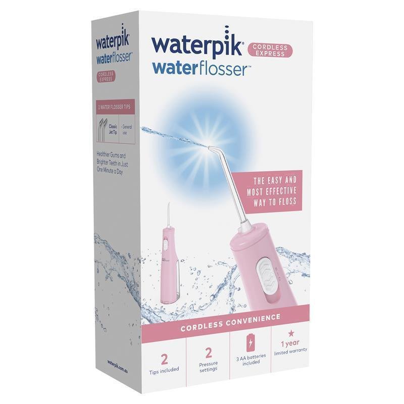洁碧Waterpik 无线便携冲牙器 Express 粉色