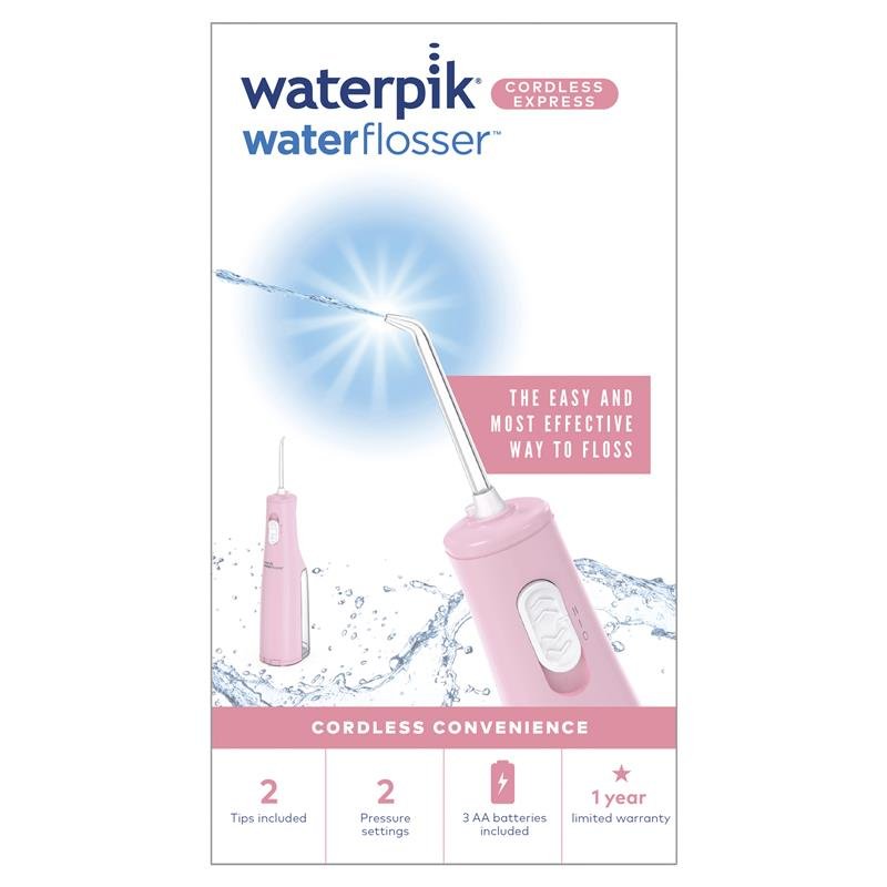 洁碧Waterpik 无线便携冲牙器 Express 粉色