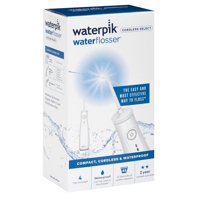 洁碧Waterpik 无线充电冲牙器 Select 白色