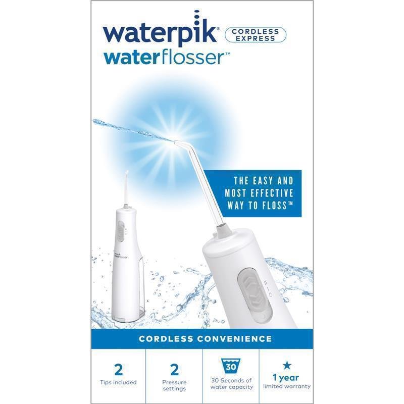 洁碧Waterpik 无线便携冲牙器 Express 白色