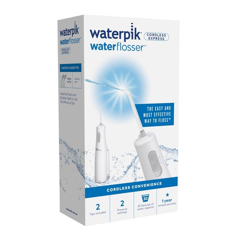 洁碧Waterpik 无线便携冲牙器 Express 白色