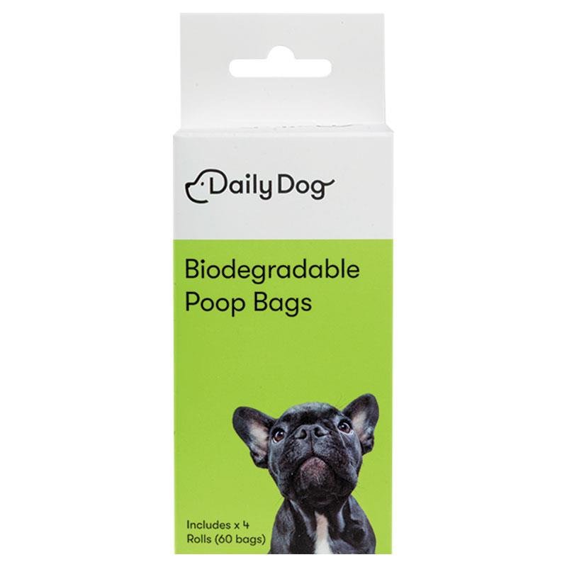 Daily 犬用可降解拾便袋 4卷/60只
