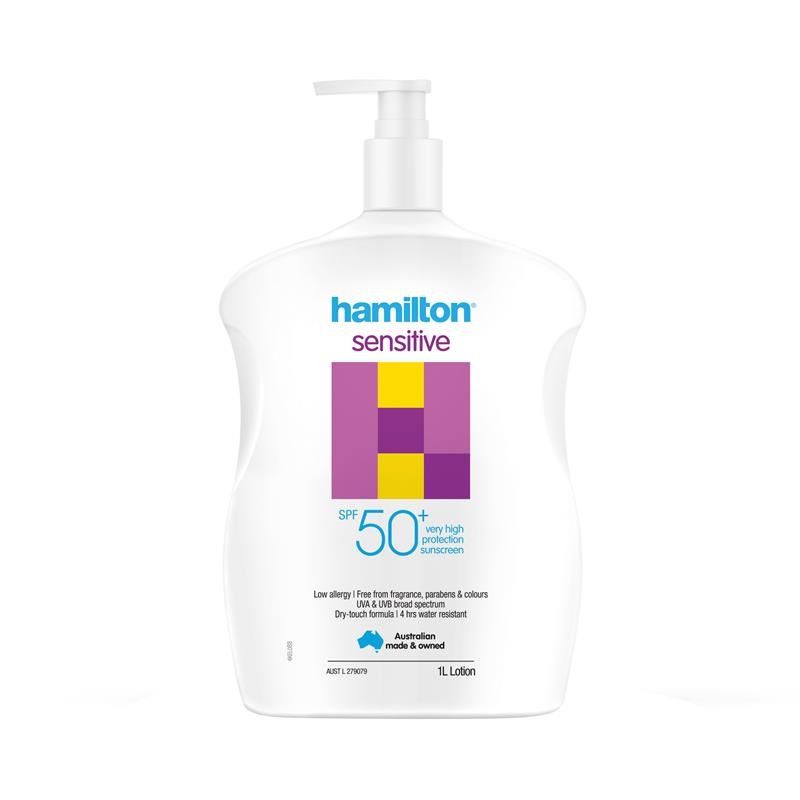 Hamilton Sensitive 敏感防晒乳 SPF50+ 1L