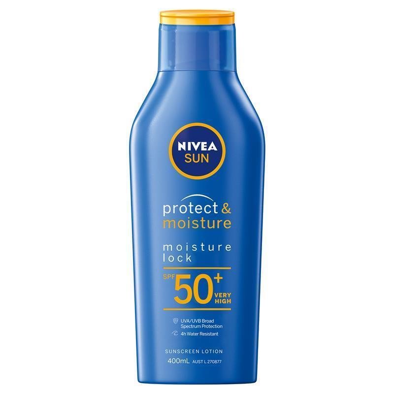 妮维雅 NIVEA Sun Protect & Moisture 保湿防晒乳 SPF50+ 400ml