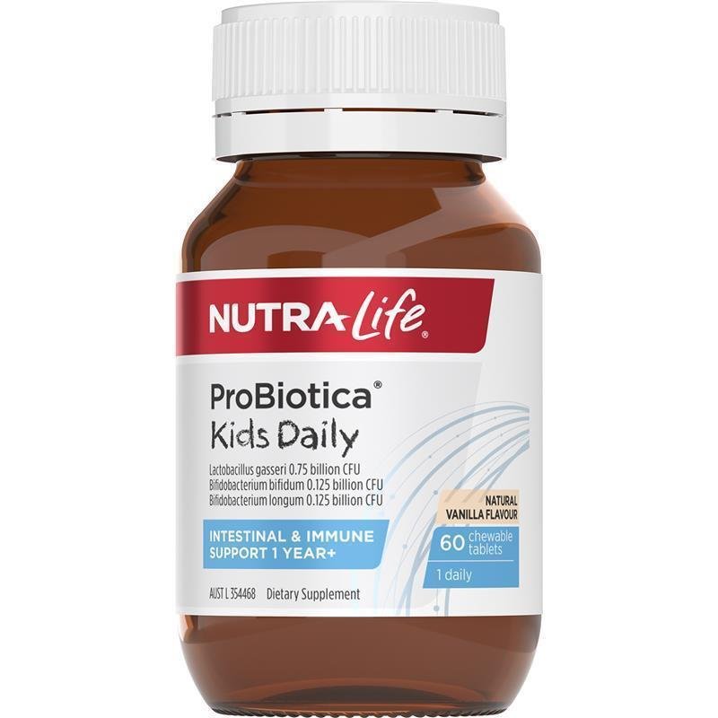 Nutra-Life 纽乐 儿童每日益生菌咀嚼片 60片
