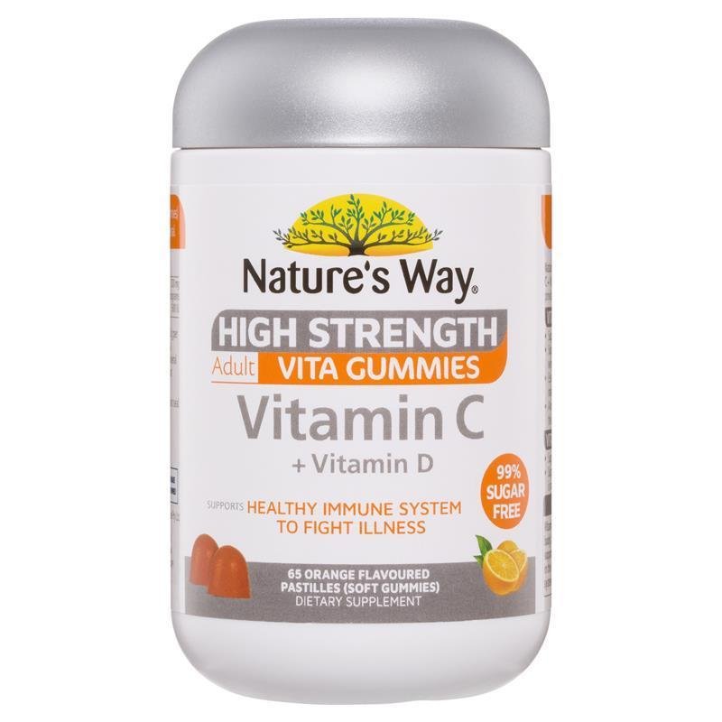 Nature's Way 成人无糖高强度维生素C软糖 65粒