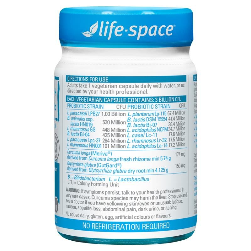 Life-Space 益倍适 肠道舒缓+消胀益生菌胶囊 30粒