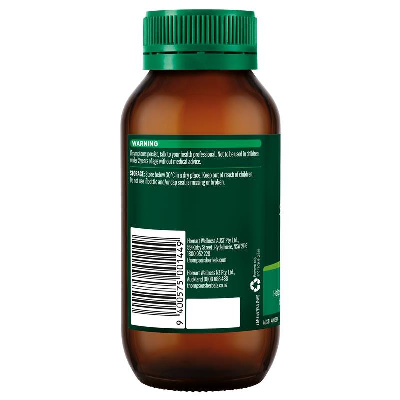 Thompson's 汤普森 滑榆树皮片 800mg 120片