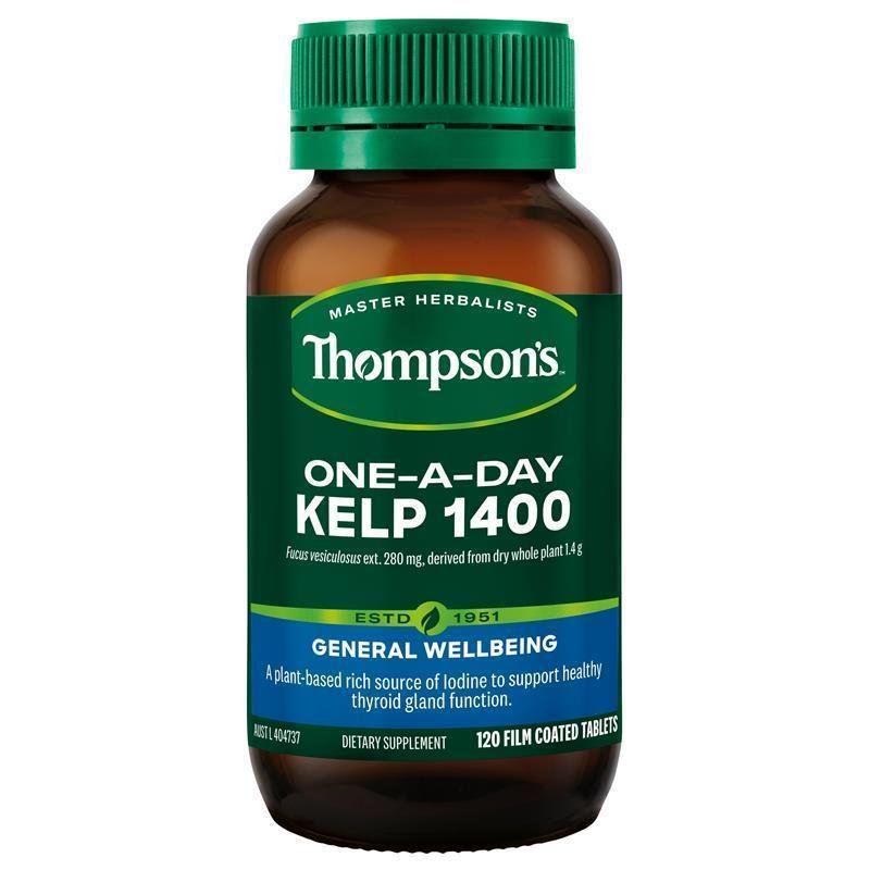 Thompson's 汤普森 Kelp 海带(昆布)1400mg 120片