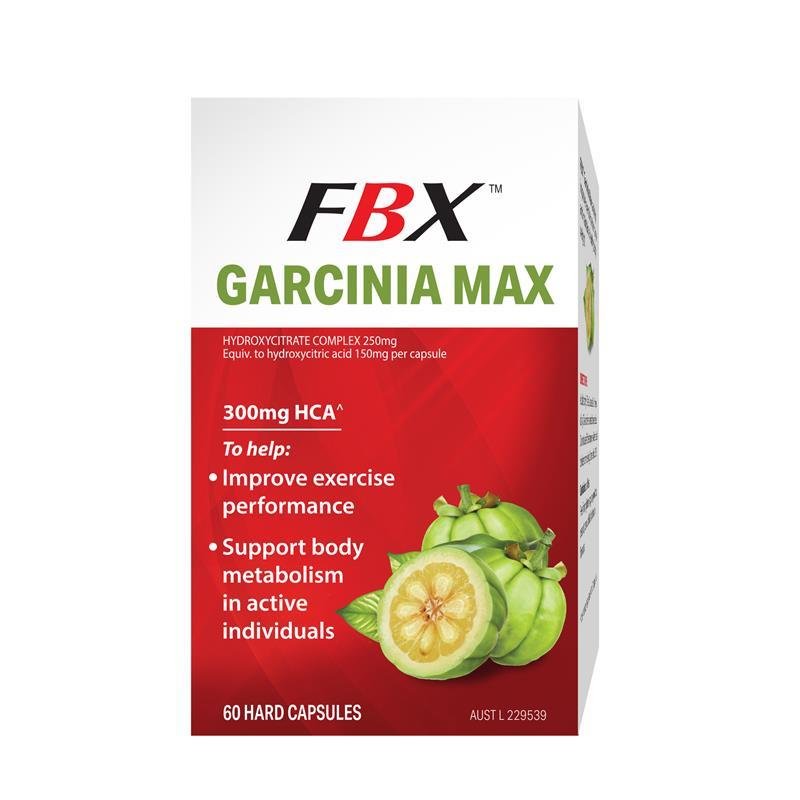 FBX Garcinia Max 藤黄果胶囊 60粒