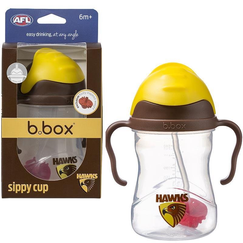 B.Box Sippy Cup 婴幼儿学饮杯 AFL 霍桑 Hawthorn 款 240ml