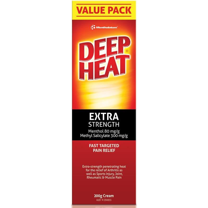 Deep Heat 特强型热感舒缓外用膏 200g
