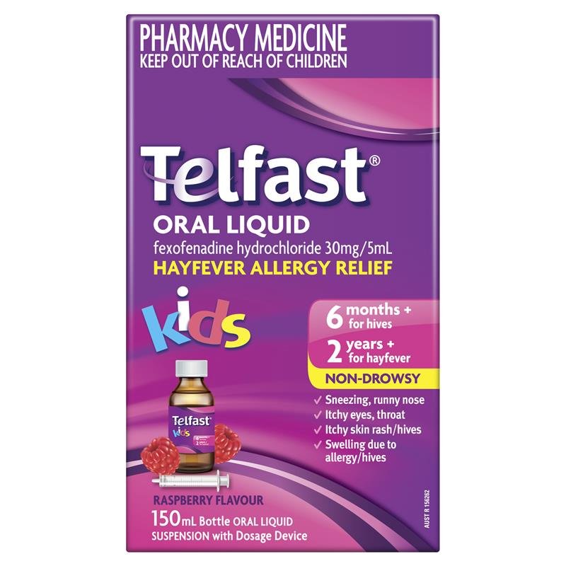 Telfast 儿童抗过敏口服液 150ml