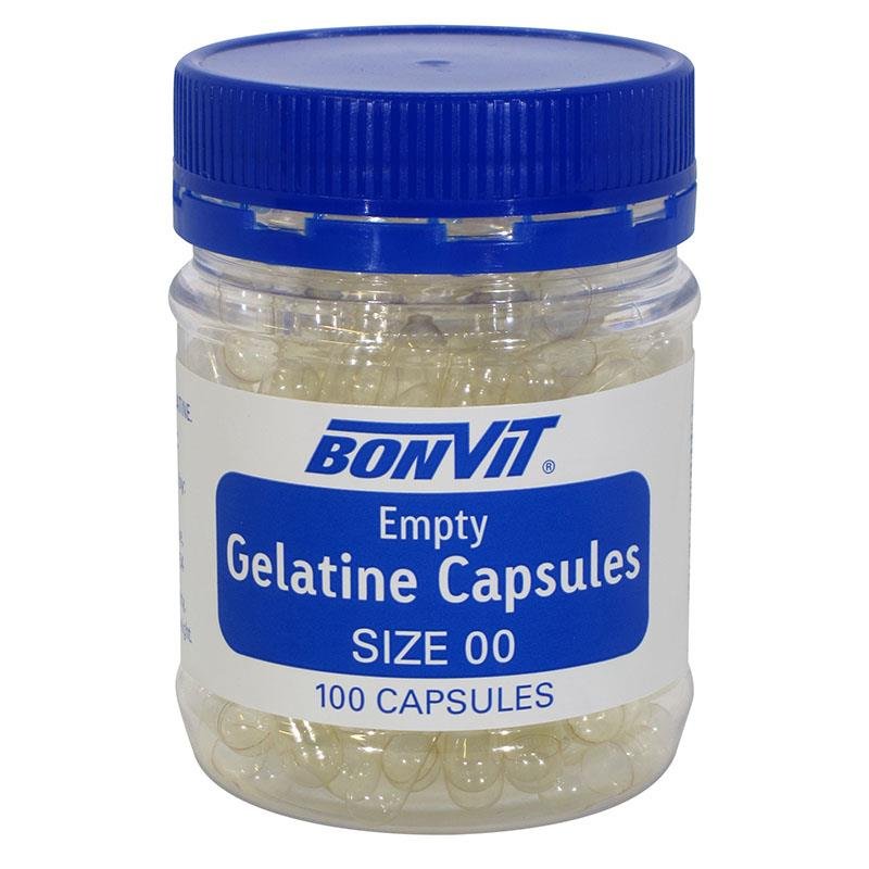Bonvit 空明胶胶囊壳 00号 100粒