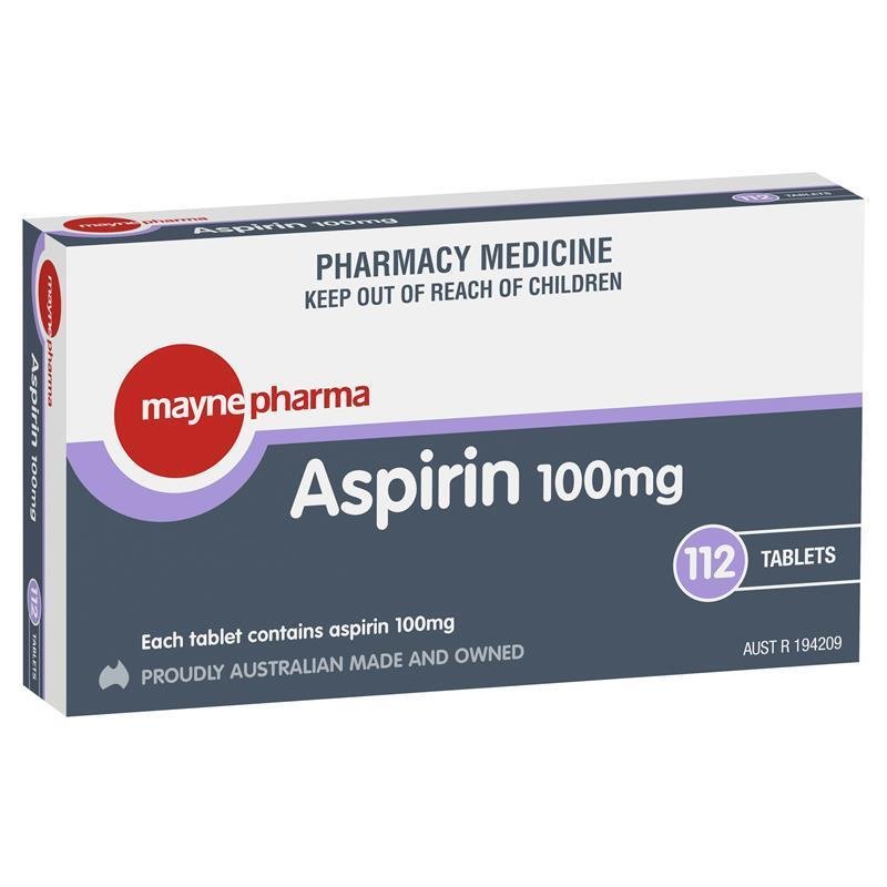 Mayne 阿司匹林片 100mg 112片