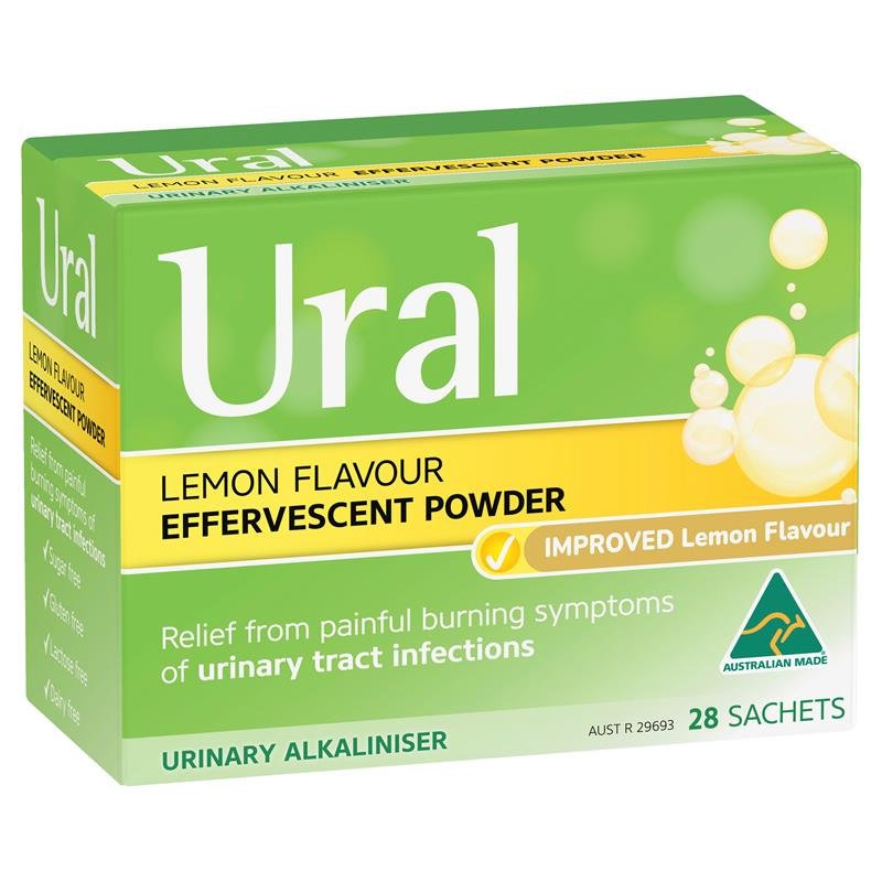 Ural 泡腾冲剂 柠檬味 28包