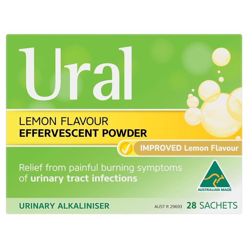 Ural 泡腾冲剂 柠檬味 28包