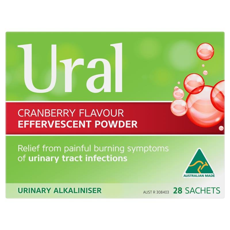 Ural 泡腾冲剂 蔓越莓味 28包
