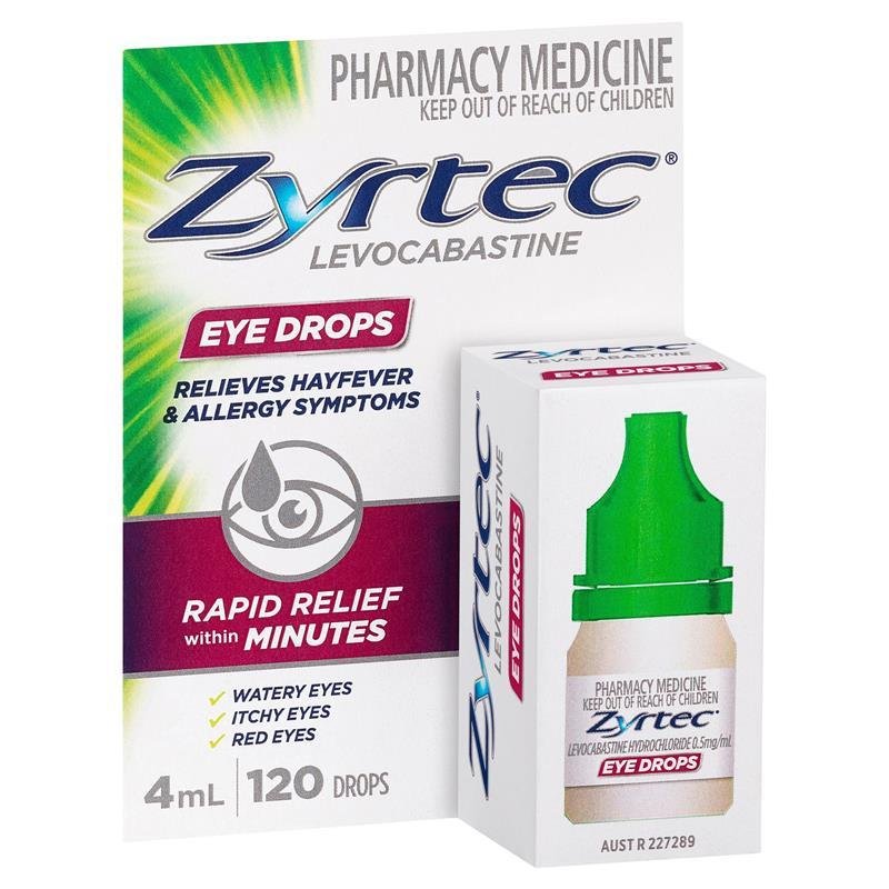 Zyrtec 仙特明 抗过敏眼药水 4ml