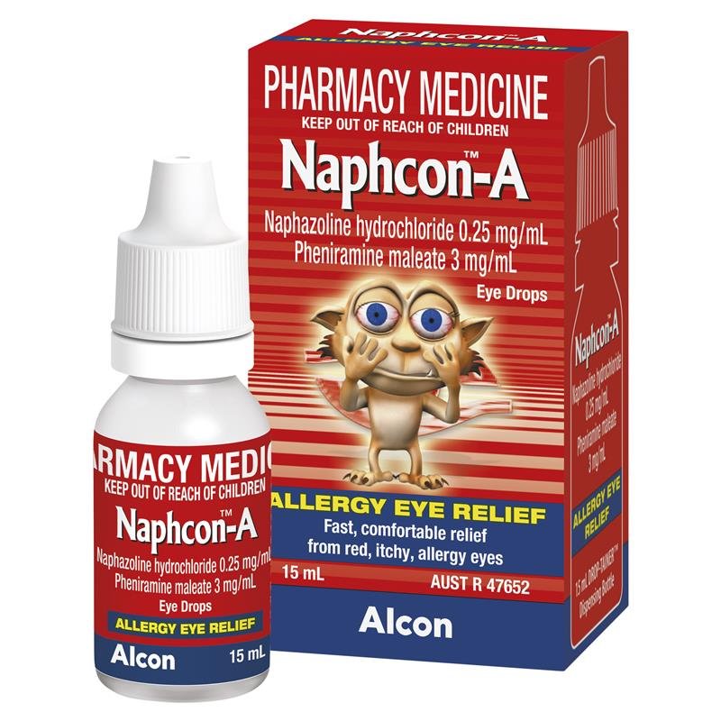 Naphcon-A 眼药水 15ml