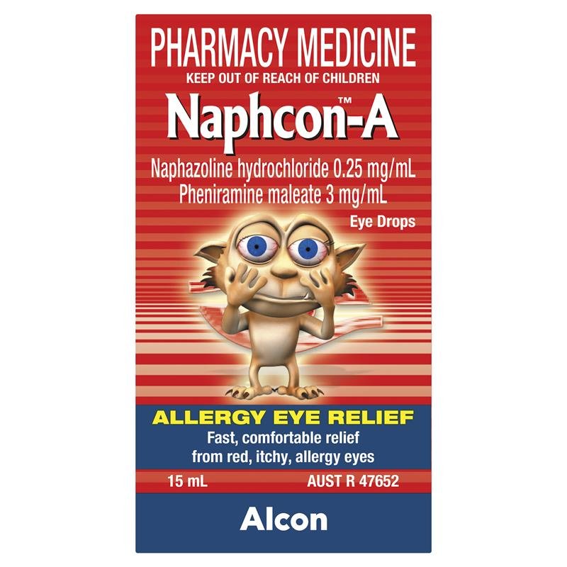 Naphcon-A 眼药水 15ml