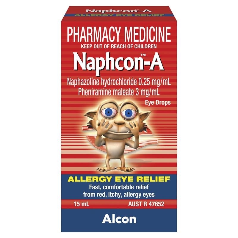 Naphcon-A 眼药水 15ml