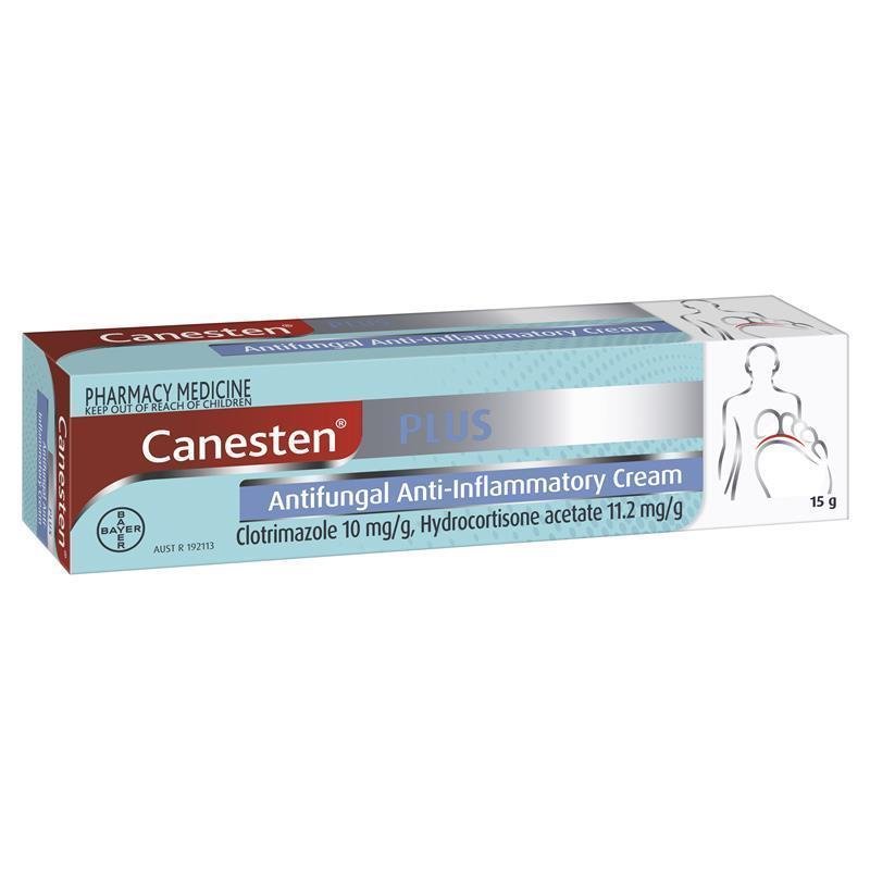 Canesten Plus 抗真菌抗炎乳膏 15g