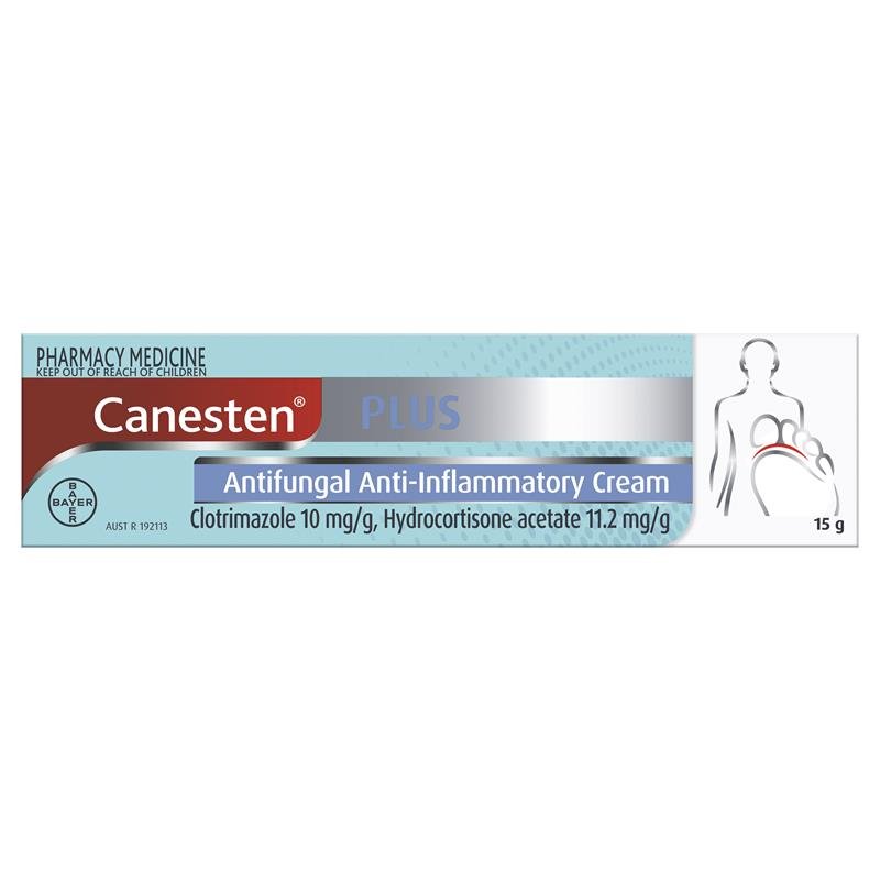 Canesten Plus 抗真菌抗炎乳膏 15g