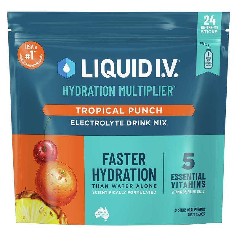 Liquid I.V. 电解质补水冲剂 热带水果宾治味 24包