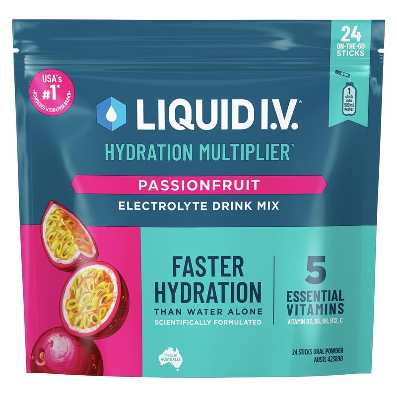 Liquid I.V. 电解质补水冲剂 百香果味 24包