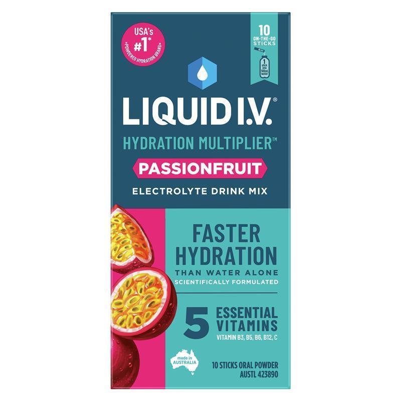 Liquid I.V. 电解质补水冲剂 百香果味 10包