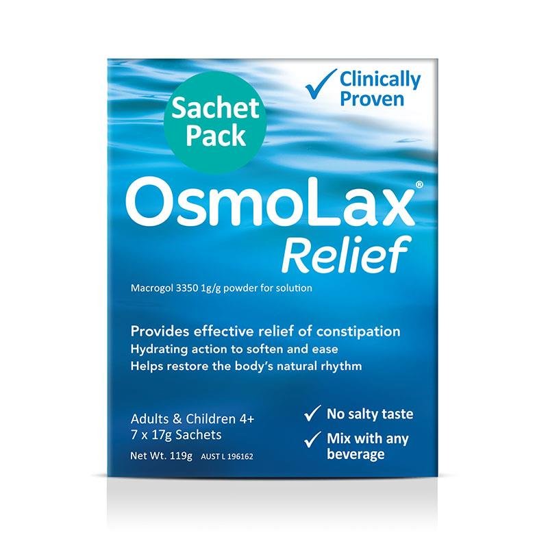 OsmoLax Relief 聚乙二醇3350 通便冲剂 17g×7包