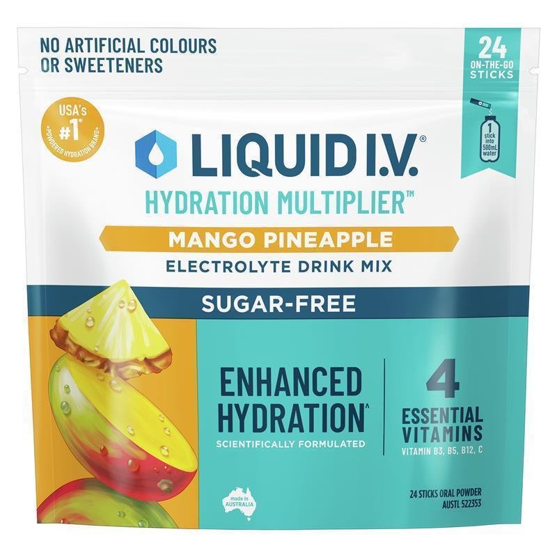 Liquid I.V. 无糖电解质补水冲剂 芒果菠萝味 24包