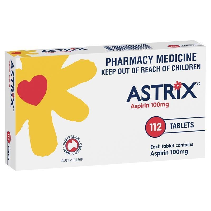 Astrix 低剂量阿司匹林 100mg 112粒