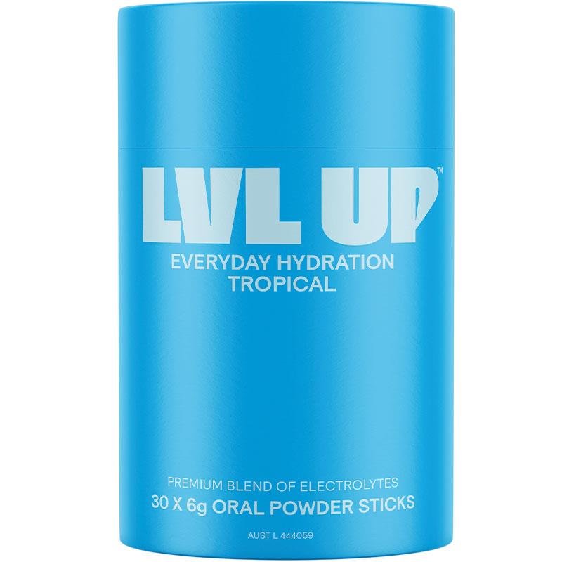 Lvl Up 每日补水电解质冲剂条 热带水果味 30条