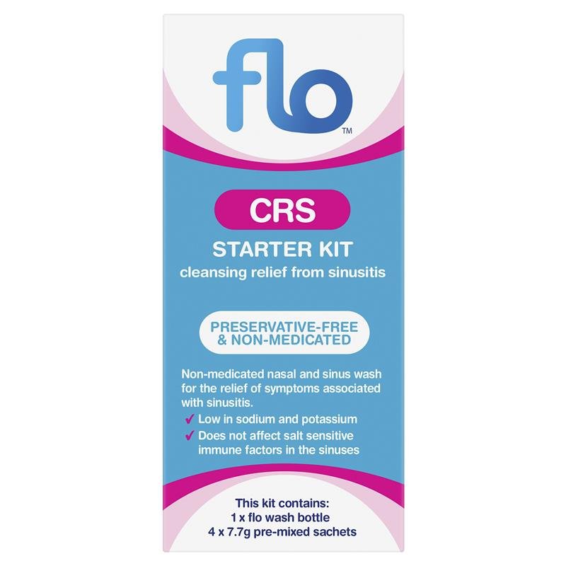FLO CRS 鼻腔冲洗入门套装 4包冲洗粉