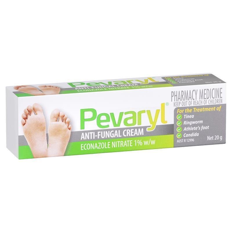 Pevaryl 益康唑 抗真菌乳膏 1% 20g