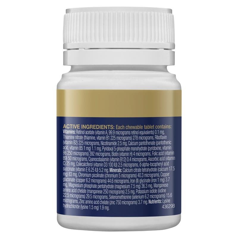 BioCeuticals 儿童复合维生素矿物质咀嚼片 60片