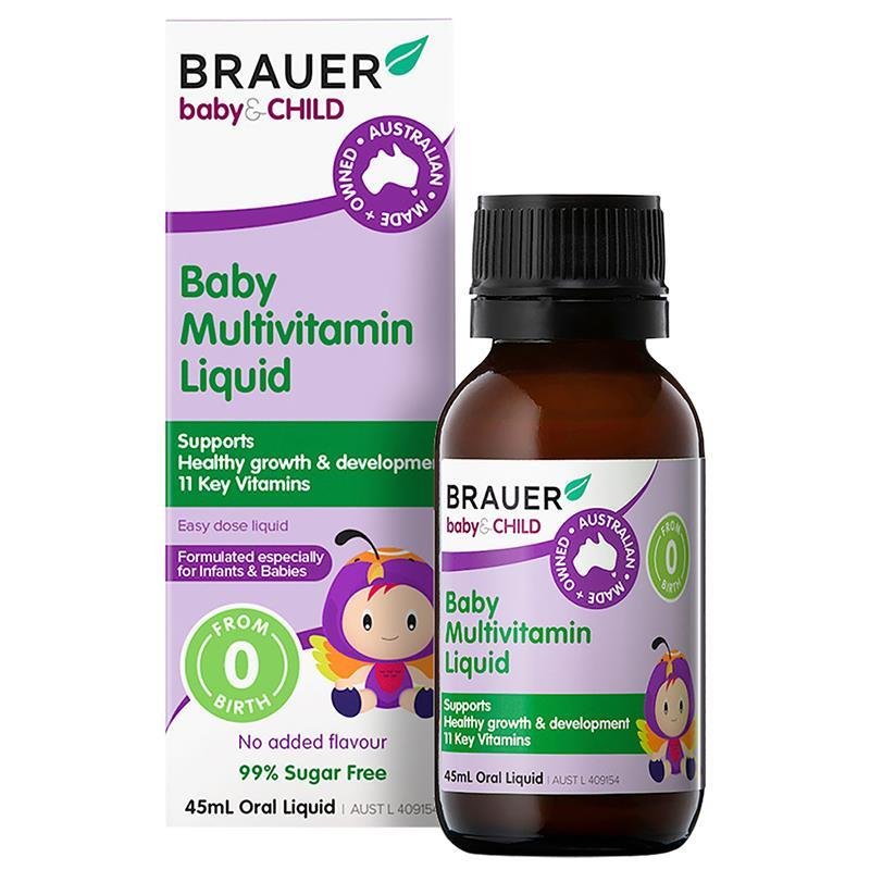 Brauer 婴幼儿及儿童液体复合维生素 45ml