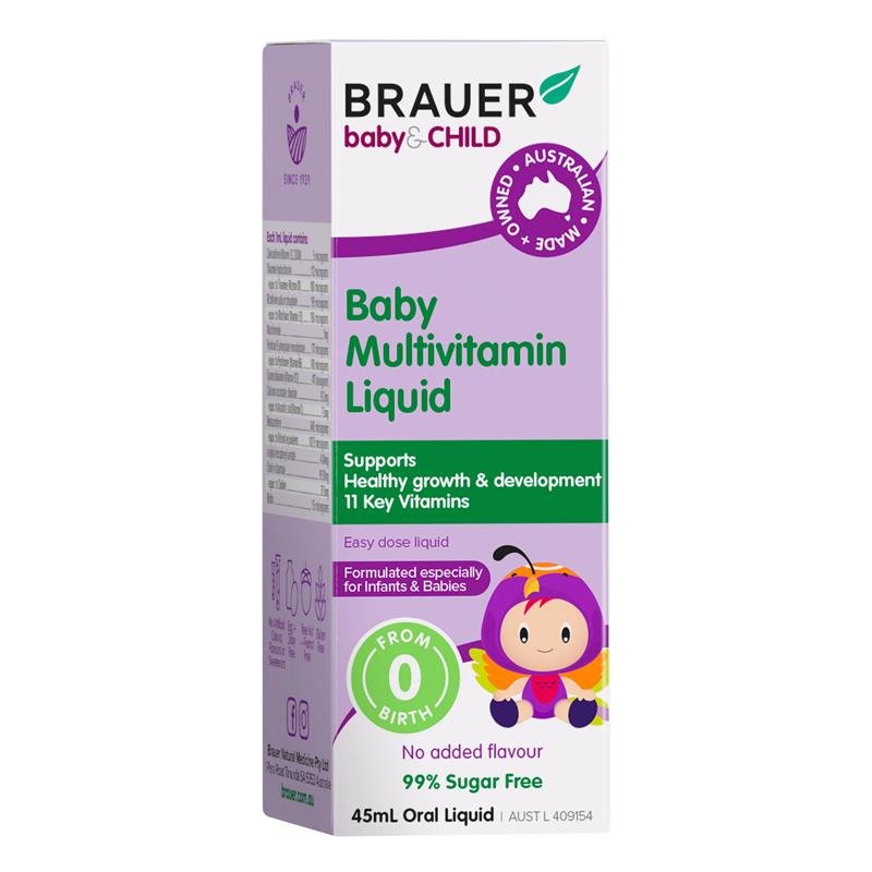 Brauer 婴幼儿及儿童液体复合维生素 45ml