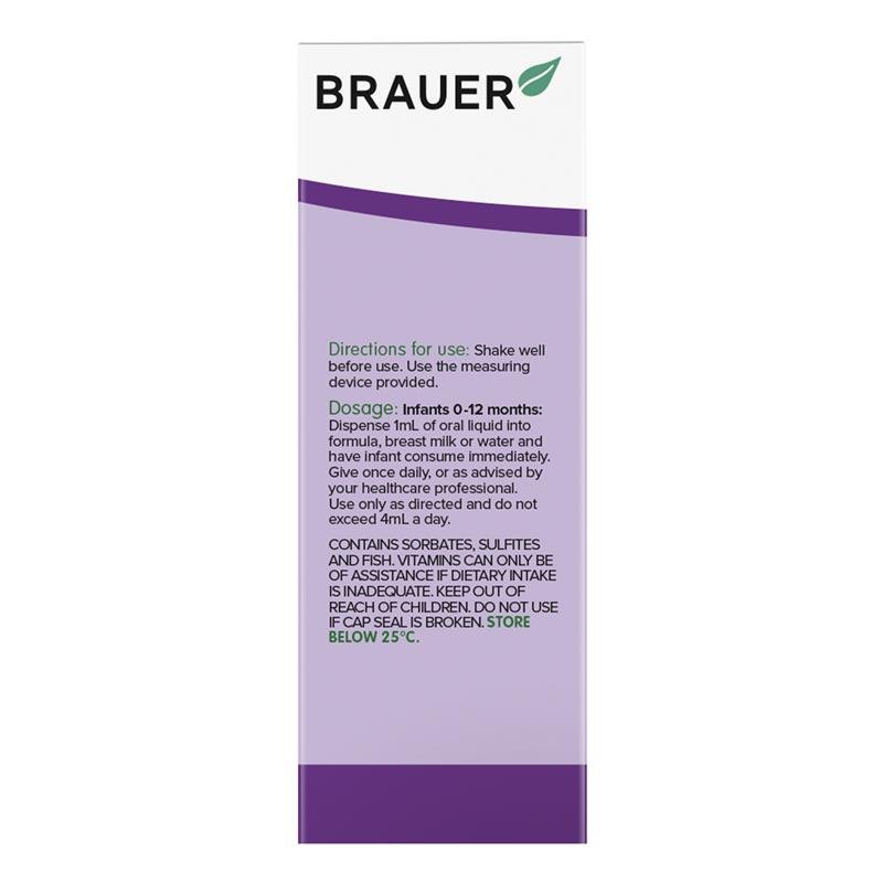Brauer 婴幼儿及儿童液体复合维生素 45ml