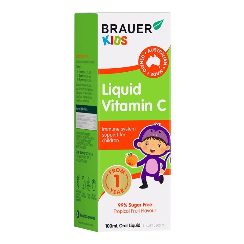 Brauer 儿童液体维生素C 100ml